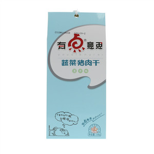 黔五福有点意思片状蔬菜猪肉干（葱香味）