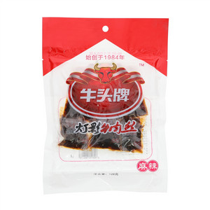 牛头牌灯影牛肉丝（麻辣）