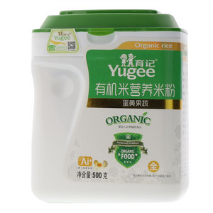 育记蛋黄果蔬有机米营养米粉