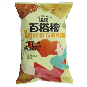 运德百搭粮土豆脆片-蟹黄味(含油型膨化食品）