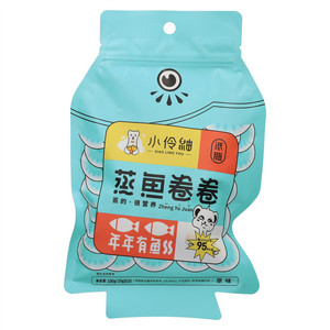 小伶鼬低脂原味蒸鱼卷卷