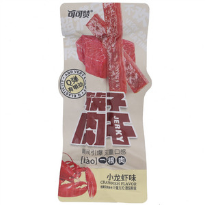 可可赞小龙虾味筷子肉干