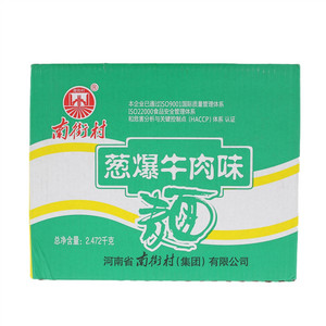 南街村葱爆牛肉方便面