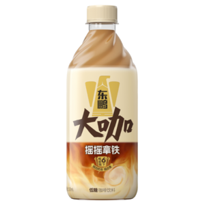 东鹏大咖摇摇拿铁低糖咖啡饮料