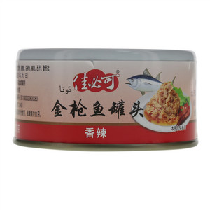 佳必可香辣金枪鱼罐头