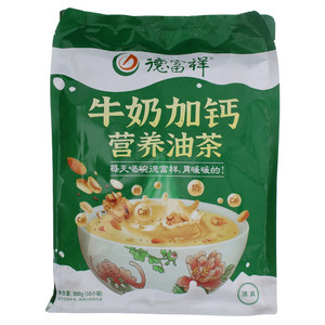 德福祥牛奶加钙营养油茶