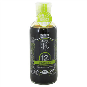 280ML欣和六月鲜·轻12克轻盐特级昆布酱油