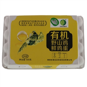 多维绿康源有机野山鸡鲜鸡蛋