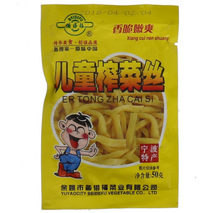 备得福香脆嫩爽儿童榨菜丝