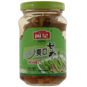 闽星脆咔咔爽口菜罐头