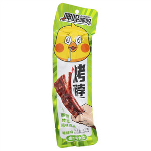 傻二哥食品呷哚呷哚糖醋味烤脖