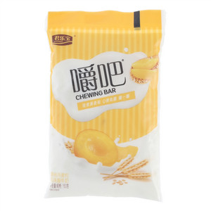 君乐宝嚼吧黄桃燕麦粒巴氏杀菌热处理风味酸牛奶