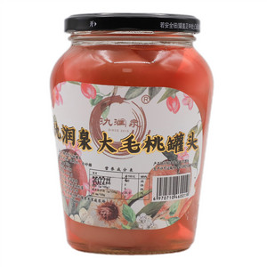 氿润泉大毛桃罐头