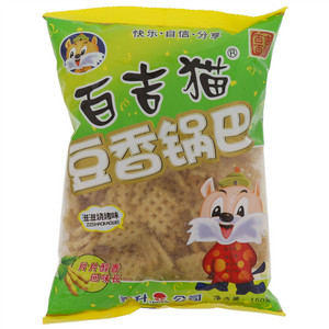 百吉猫滋滋烧烤味豆香锅巴