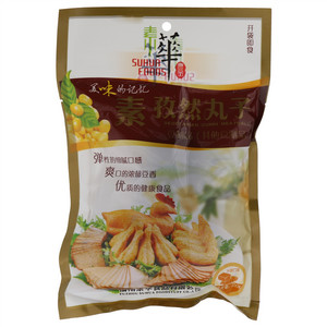 素华食品什锦口味素孜然丸子