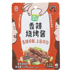 葱伴侣香辣味烧烤酱110G/1×60