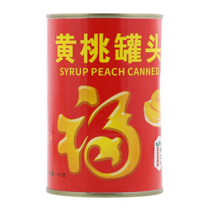 铁伙伴糖水黄桃罐头