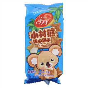 美丹小树熊奶油味注心饼干