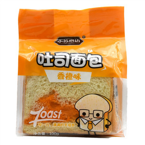 小苏心语香橙味吐司面包