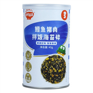 鳕鱼猪肉拌饭海苔碎