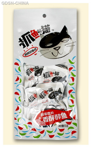 抓鱼的猫香酥醉鱼