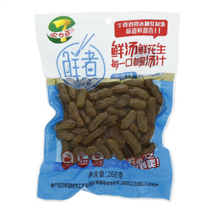 农七哥鲜汤煮花生268g五香味