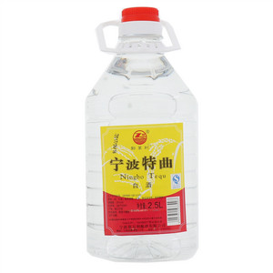 郑万利宁波特曲白酒35度2.5L