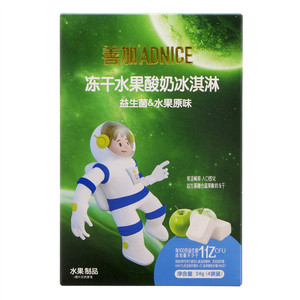 ADNICE善加益生菌＆水果原味水果酸奶冰淇淋