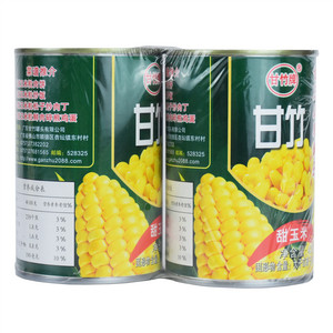 甘竹甜玉米粒罐头