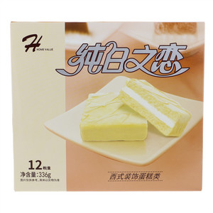 HOMEVALUE纯白之恋蛋糕西式装饰蛋糕类