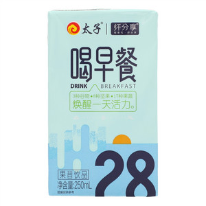 太子纤分享喝早餐果昔饮品