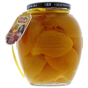 糖水桃罐头（黄桃）