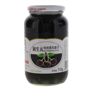 润生元有枝黑车厘子