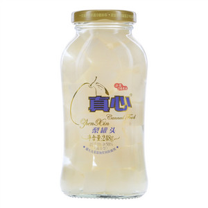 真心梨罐头