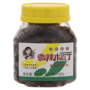 金姐微辣木瓜丁（果蔬腌菜制品）