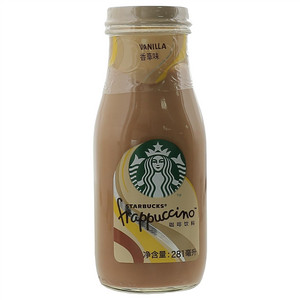 STARBUCKS星巴克frappuccino星冰乐香草味咖啡饮料