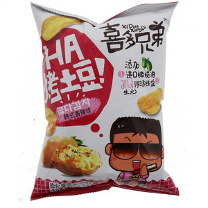 喜多兄弟香辣味烤土豆膨化食品
