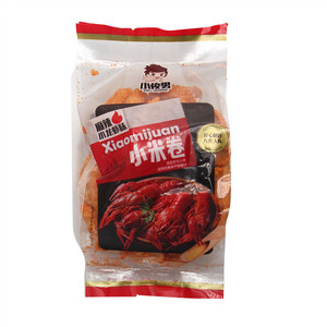 小俊男小米卷（油炸型膨化食品）口味：麻辣小龙虾味