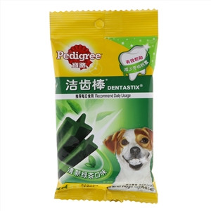 宝路清新绿茶口味洁齿棒