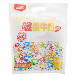 心乐嘬酸牛奶