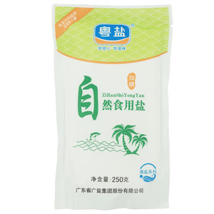 加碘自然食用盐