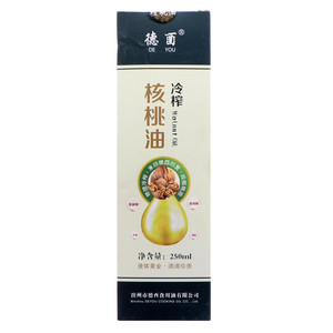 德酉冷榨核桃油
