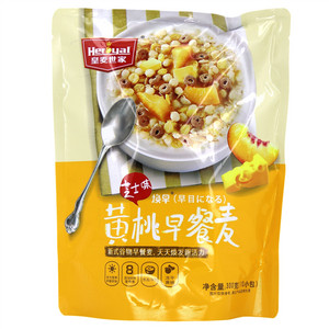 芝士味黄桃早餐麦