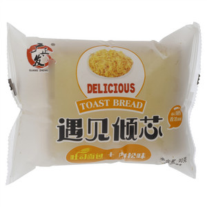 广正发肉松味遇见倾芯·吐司面包