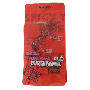 三只松鼠抖胃味香辣味虎皮凤爪