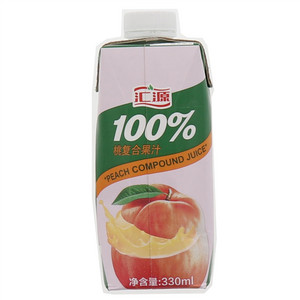 汇源100%桃汁330ml