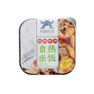 大禹传奇红烧牛肉自热米饭