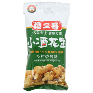 傻二哥乡村烧烤味小酒花生