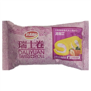 达利园草莓味瑞士卷