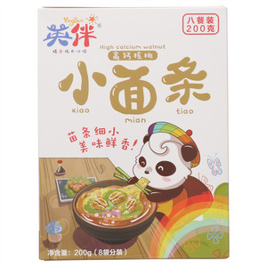 英伴高钙核桃小面条